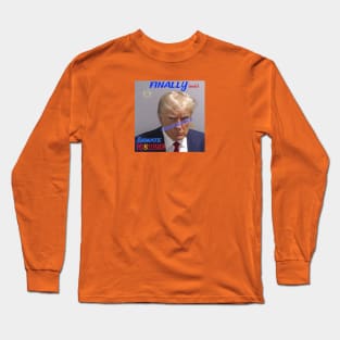 tRump Mugshot POS1135809 - Front Long Sleeve T-Shirt